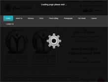 Tablet Screenshot of crossdigitalindia.com